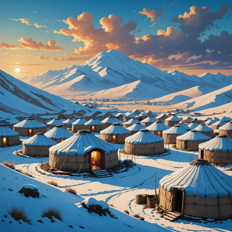 Culture of Traditions: Exploring Yurt Settlements, Daily Life, and Folklore